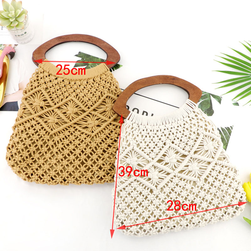 Cotton Rope Straw Bag Cjdropshipping