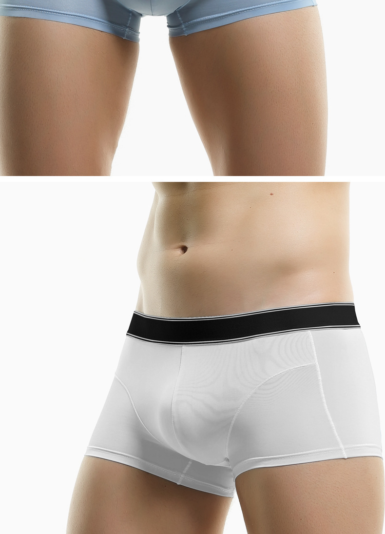 Men's Summer Thin Sports Ice Silk Antibacterial Underwear - CJdropshipping