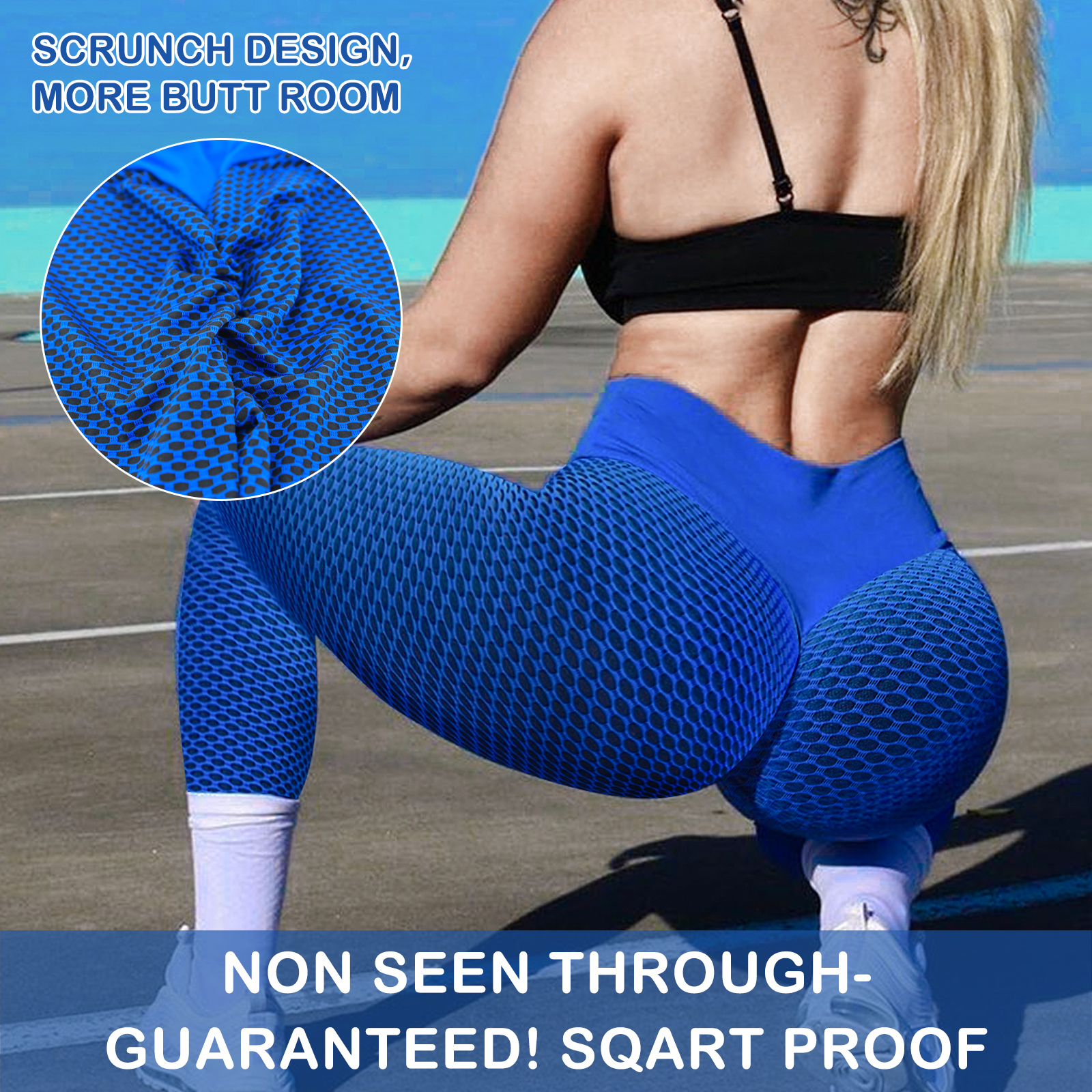 I went to a new gym in booty scrunch leggings & just a sports bra