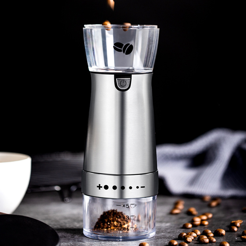 electric coffee bean grinder large stainless
