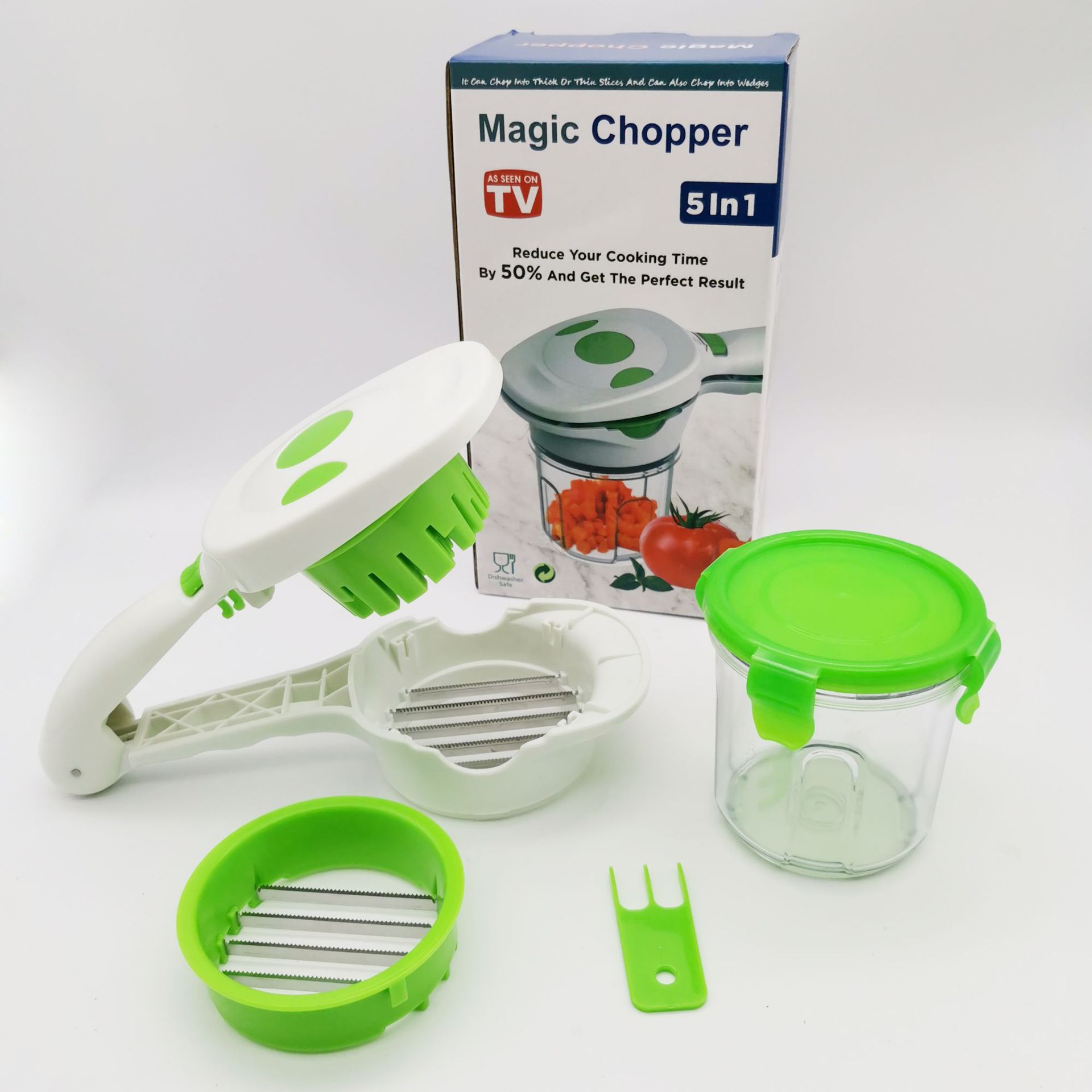 Chopper Kitchen Household Multi-functional Electric Vegetable Cutter Lazy Chopping  Artifact Handheld Chopper Kitchen Gadgets - CJdropshipping