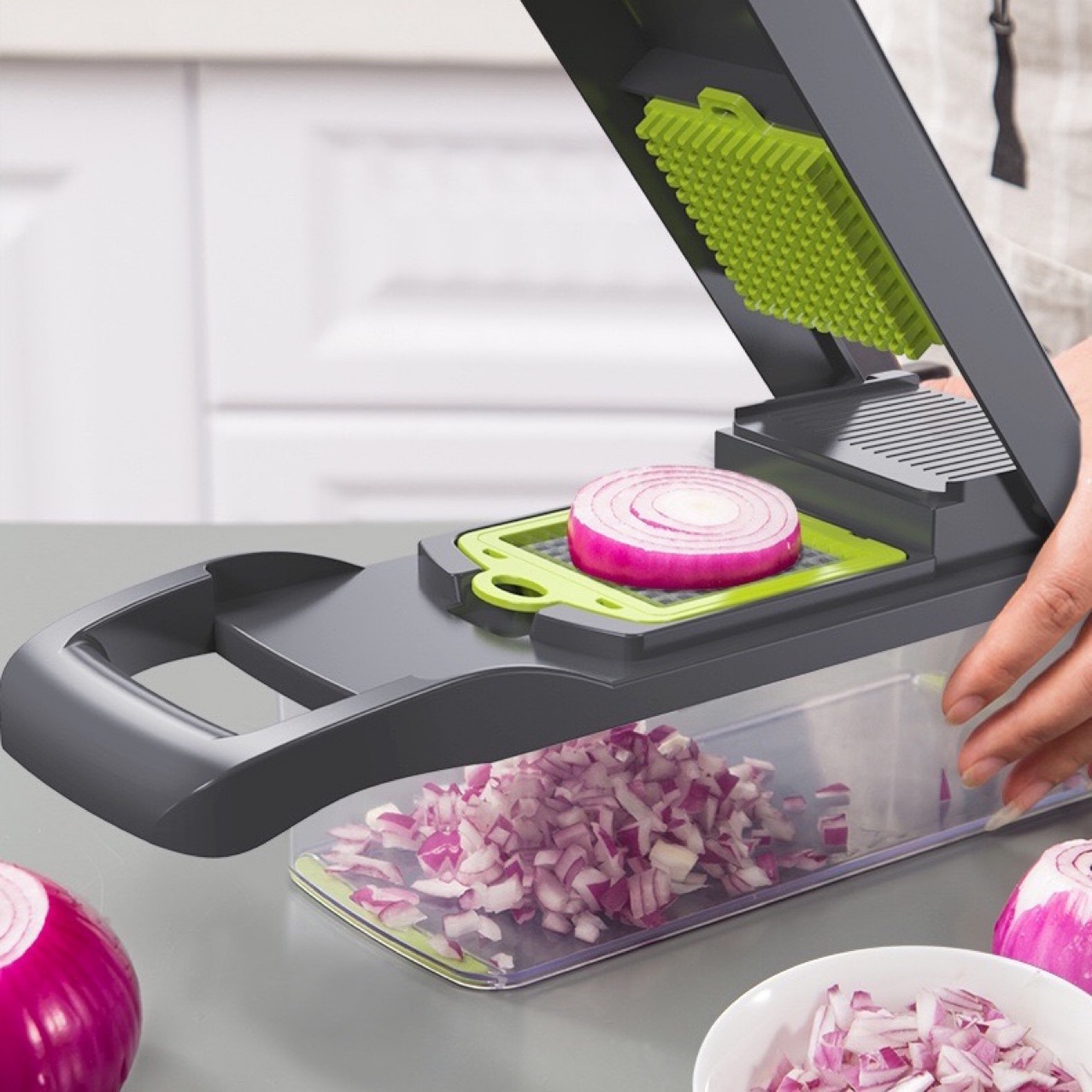 10 in 1 Multifunctional Vegetable Cutter - Super Cute Gadgets