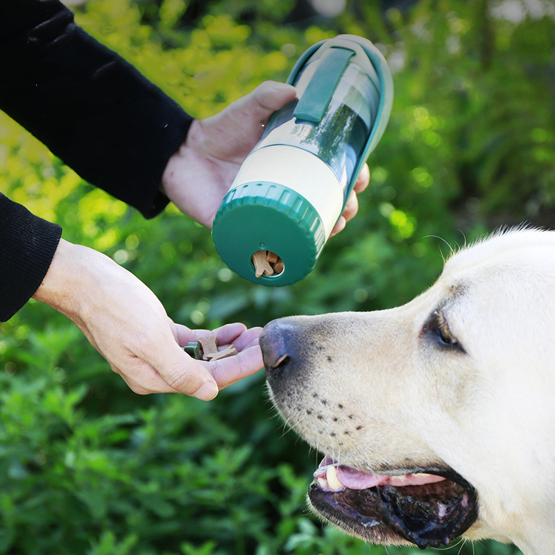 Foldable Pet Dog Drinking Water Bottles Travel Hand Held Puppy