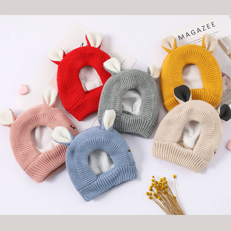 Cute Warm Woolen Clothing Hat for Newborns - MAMTASTIC
