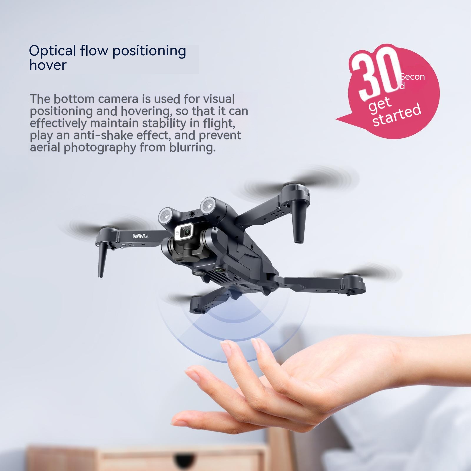 Drone de doble lente 4K - Diseño plegable