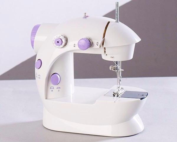 Dropship Household Mini Sewing Machines Handheld Sewing Machine With Light  Cutter Foot Pedal Portable Night Light Sewing Machine to Sell Online at a  Lower Price