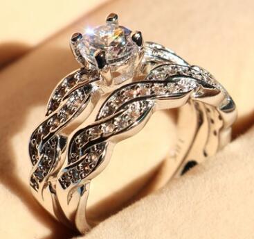 Woman Wearing Diamond Ring On Her Stock Photo 2313628901 | Shutterstock