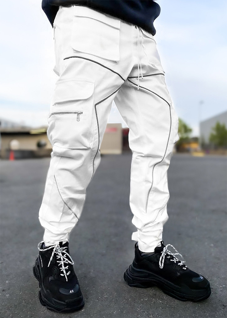 New Style Men's Fashion Casual Pants in Spring and Autumn Custom Logo  Korean Cropped Jogger Trousers - China Pants and Trousers price