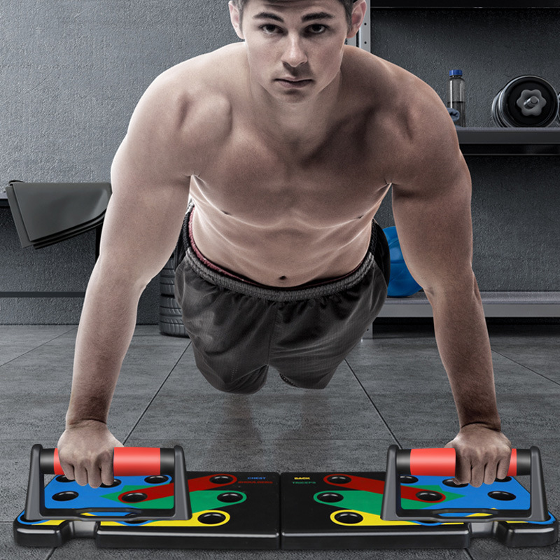 Push up Rack Training Board To Exercise Chest Muscle Support