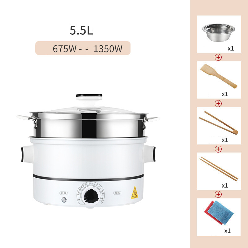 Mini Kitchen Electric Pot Multifunctional Home Electric Cooking Pot  Intelligent Noodle Cooking Pot - CJdropshipping