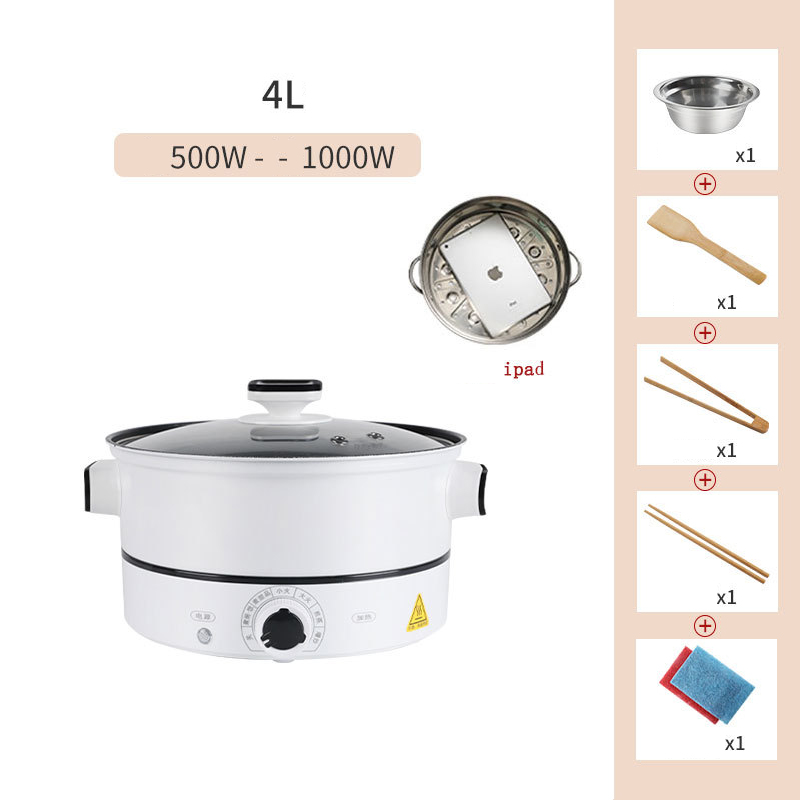 Mini Kitchen Electric Pot Multifunctional Home Electric Cooking Pot  Intelligent Noodle Cooking Pot - CJdropshipping