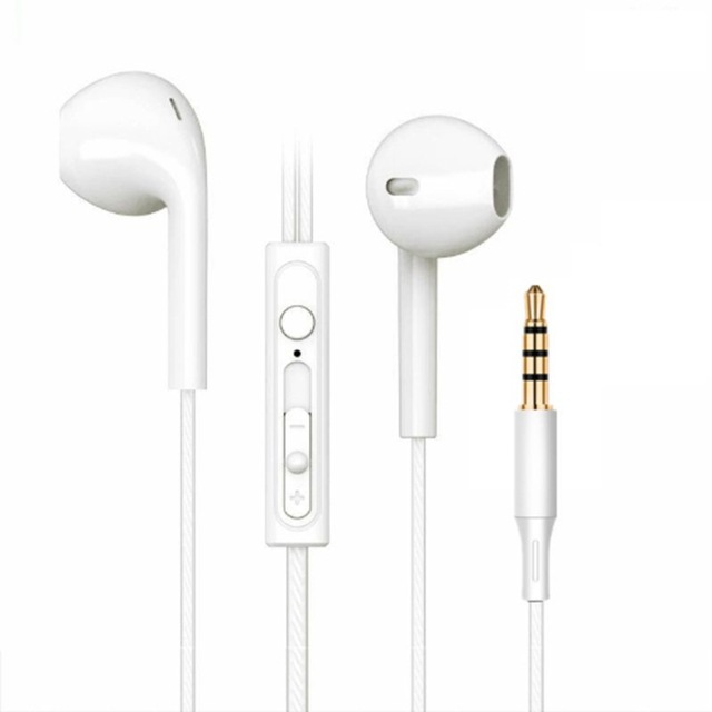 Compatible with Apple Android Ios Stereo Earphone With Microphone