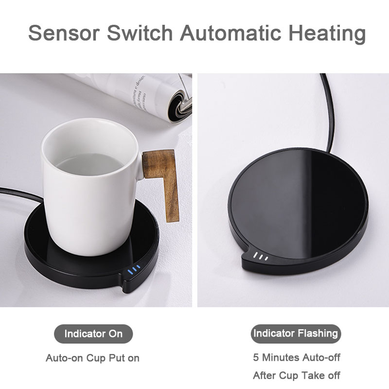 New Design Smart Coffee Mug Beverage Cup Warmer for Desk w/ Auto