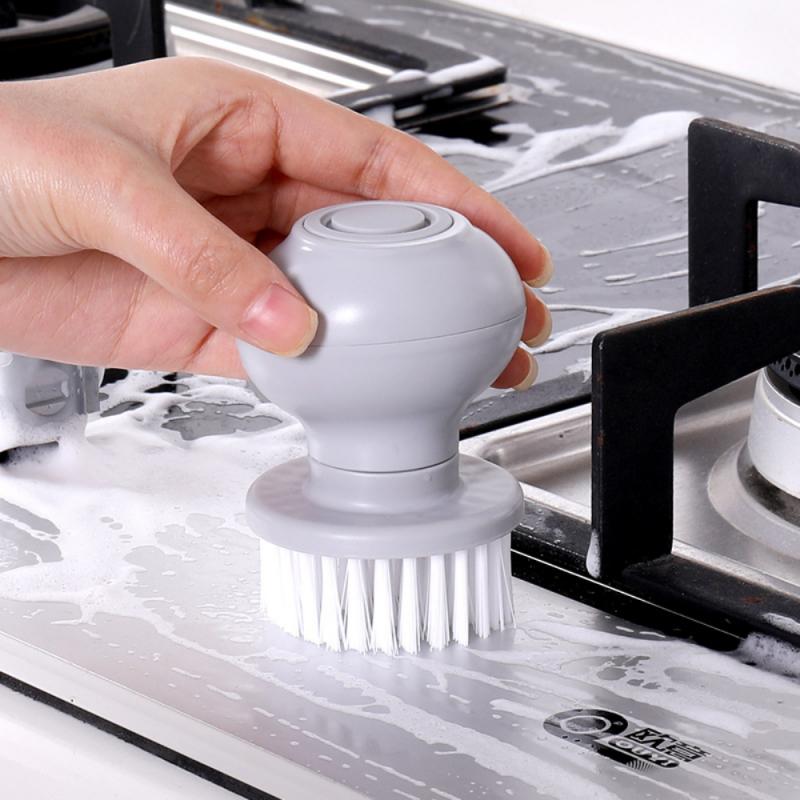 Pot Brush Dish Brush Dish Scrub Brush With Soap Dispenser For Dishes  Kitchen Sink Pot Pan - CJdropshipping