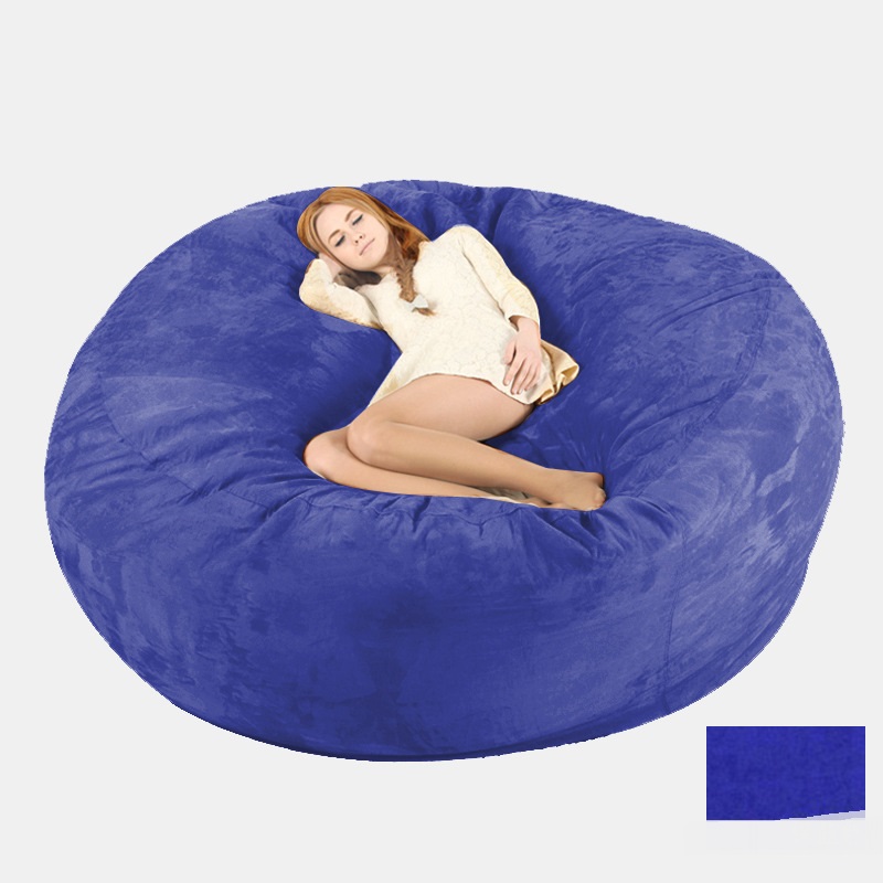 Dropshipping 7FT 183cm Fur Giant Removable Washable Bean Bag Bed