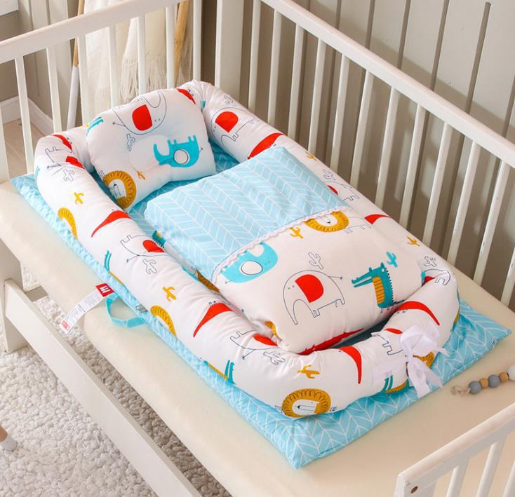 Portable Baby Crib for Newborns - Travel-Friendly and Easy to Assemble - MAMTASTIC