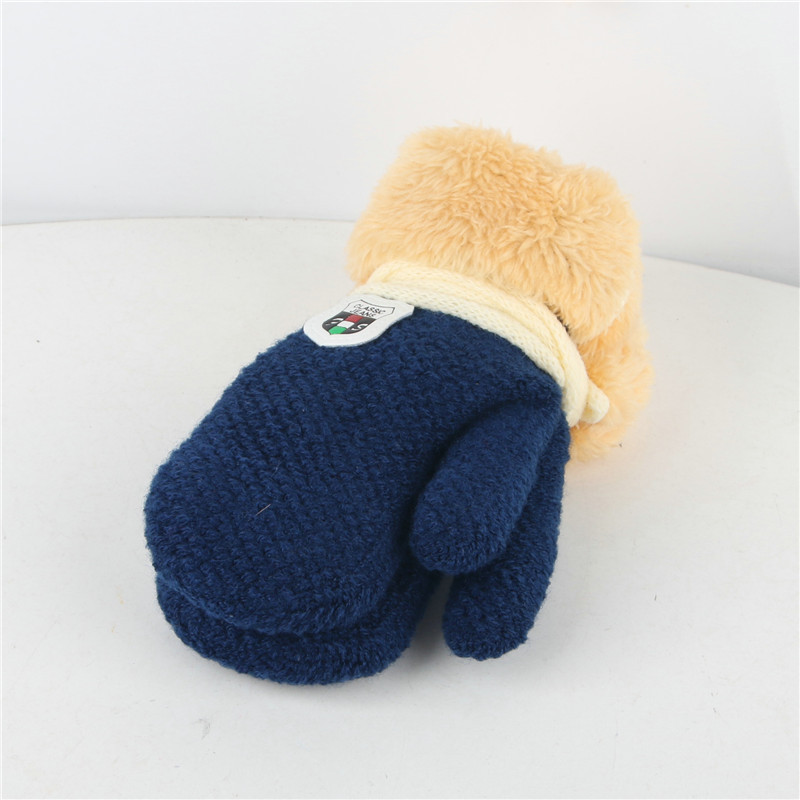 Warm Knitted Baby Mittens with Plush Fleece Lining - MAMTASTIC