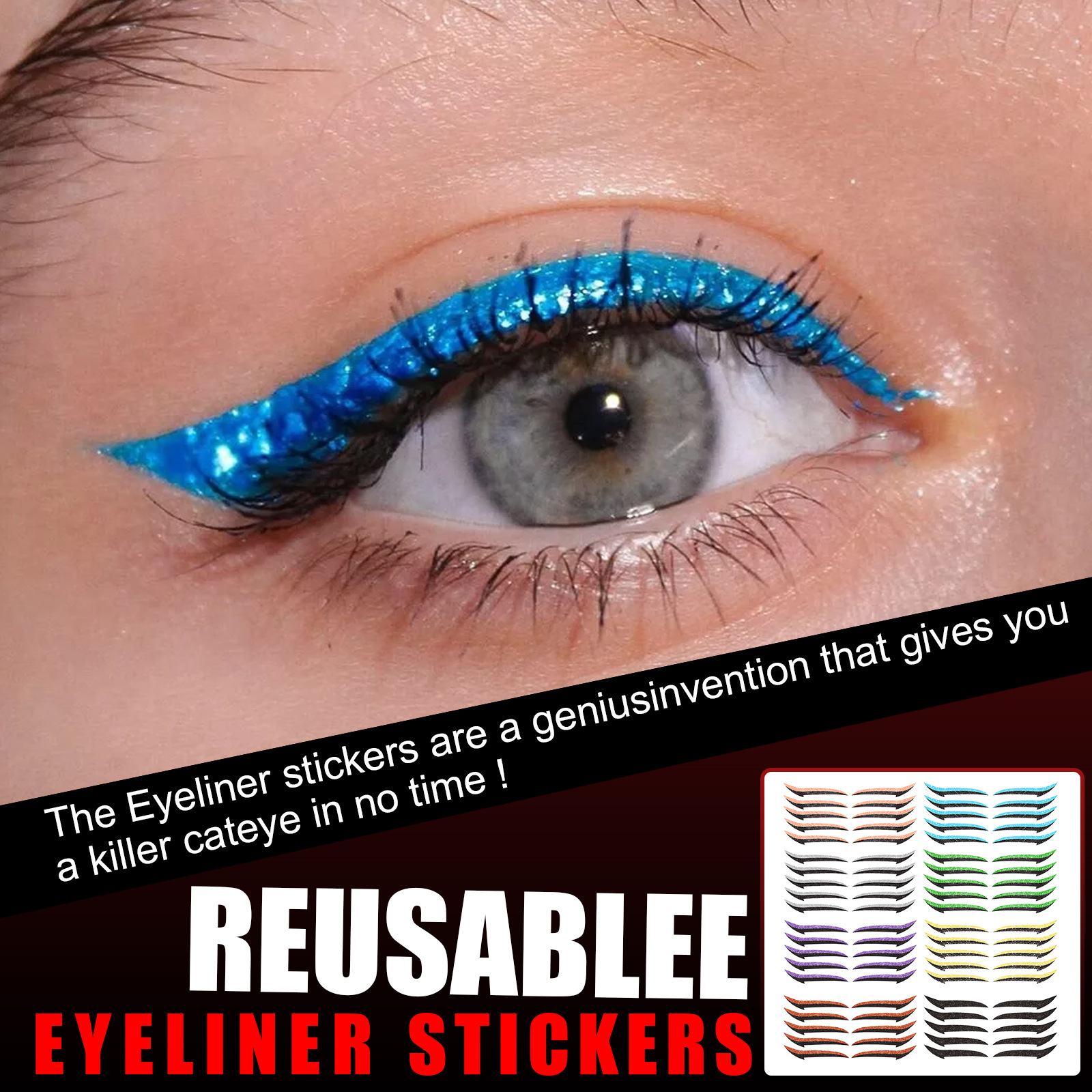 Reusable Eyeliner Stickers CJdropshipping