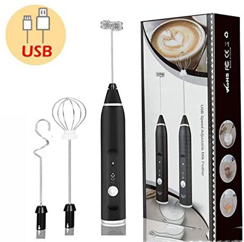 Dropship Electric Milk Frother Handheld With Stainless Steel Stand to Sell  Online at a Lower Price