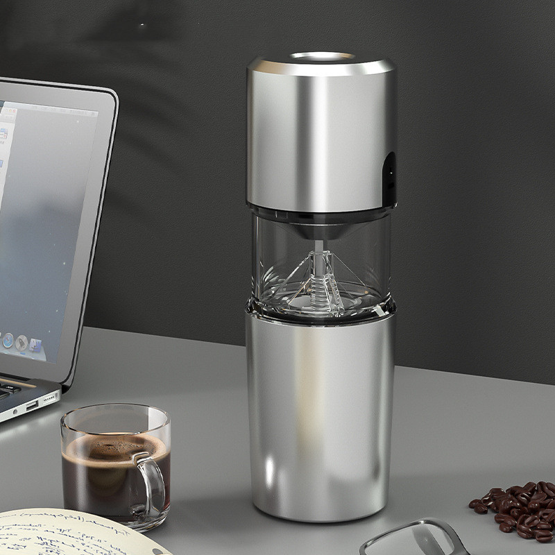 Electric Coffee Grinder Stainless Steel Adjustable Hand Grinder Coffee  Machine Coffee Bean Burr Grinders Mill Kitchen Tool - CJdropshipping