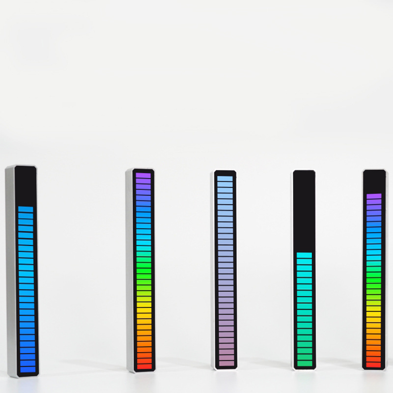 RGB Music Ambient Light Colorful LED Sound Control Lamp Creative