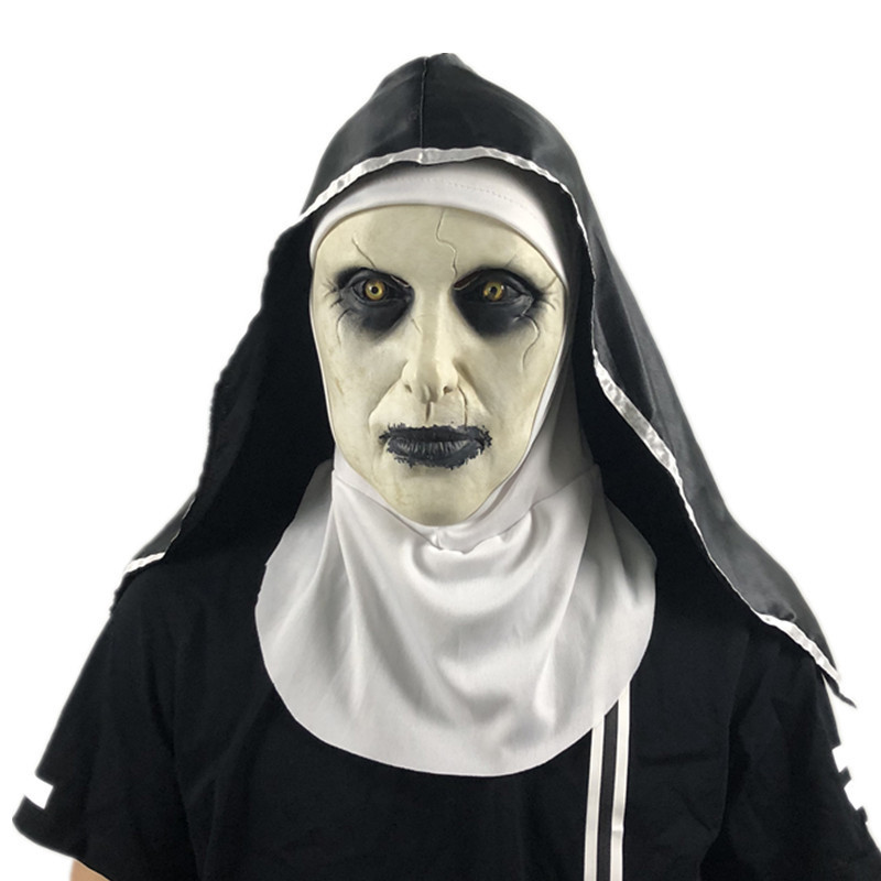 Halloween Scary Scary Nun Mask - CJdropshipping