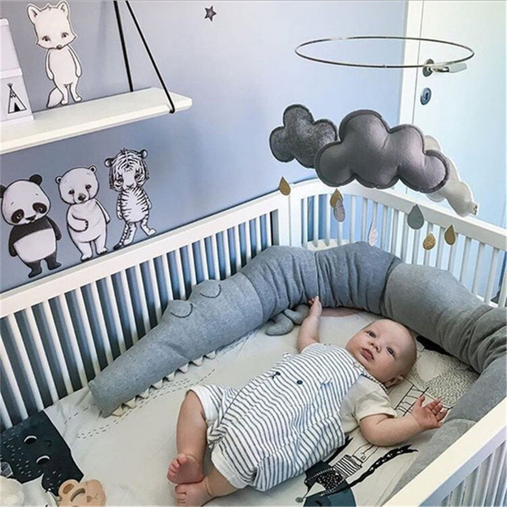 Baby Bedding Cot Bumper Pillow Infant Cradle Fence - MAMTASTIC