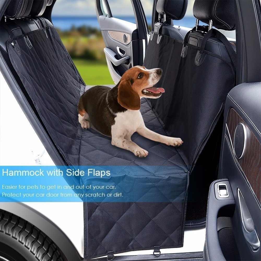 Pet Travel Dog Carrier Hammock Car Rear Back Seat Protector