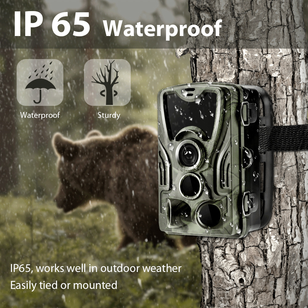 Êñ∞Ê¨æÊà∑Â§ñÈò≤Ê∞¥È´òÊ∏ÖÁ∫¢Â§ñËøΩË∏™ÊâìÁåéÁã©ÁåéÁõ∏Êú∫HC-801A16MP0.3ÁßíÂêØÂä®3PIR