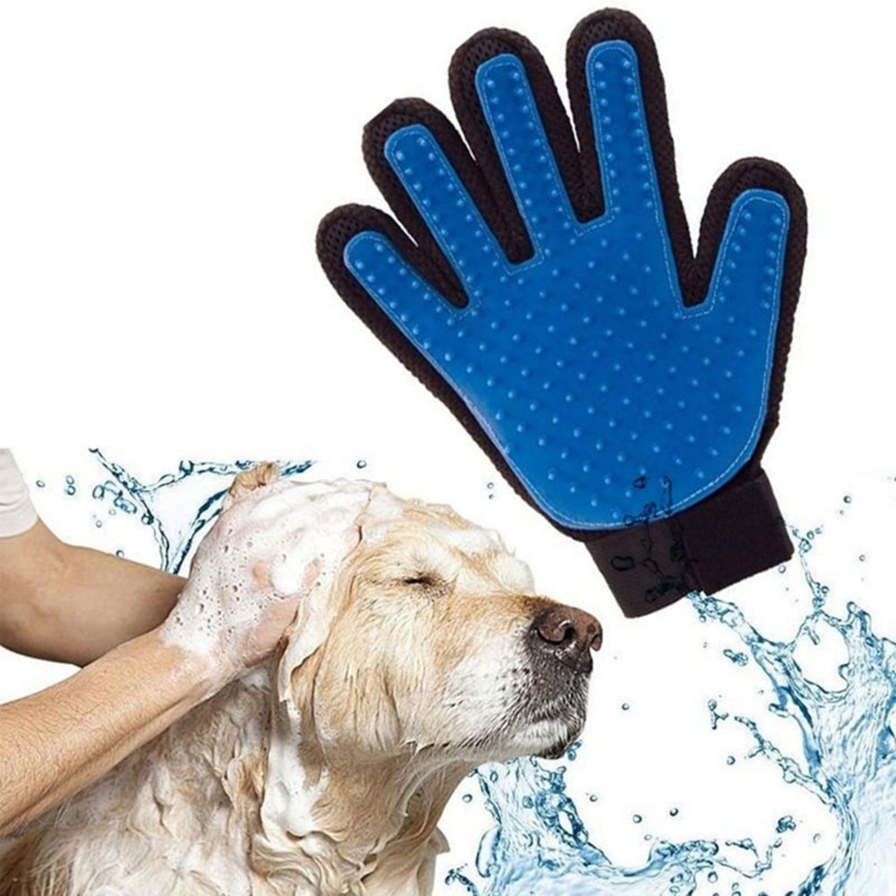 Chihuahua Small Dog Rubber Grooming Glove Right Hand 5 Colours