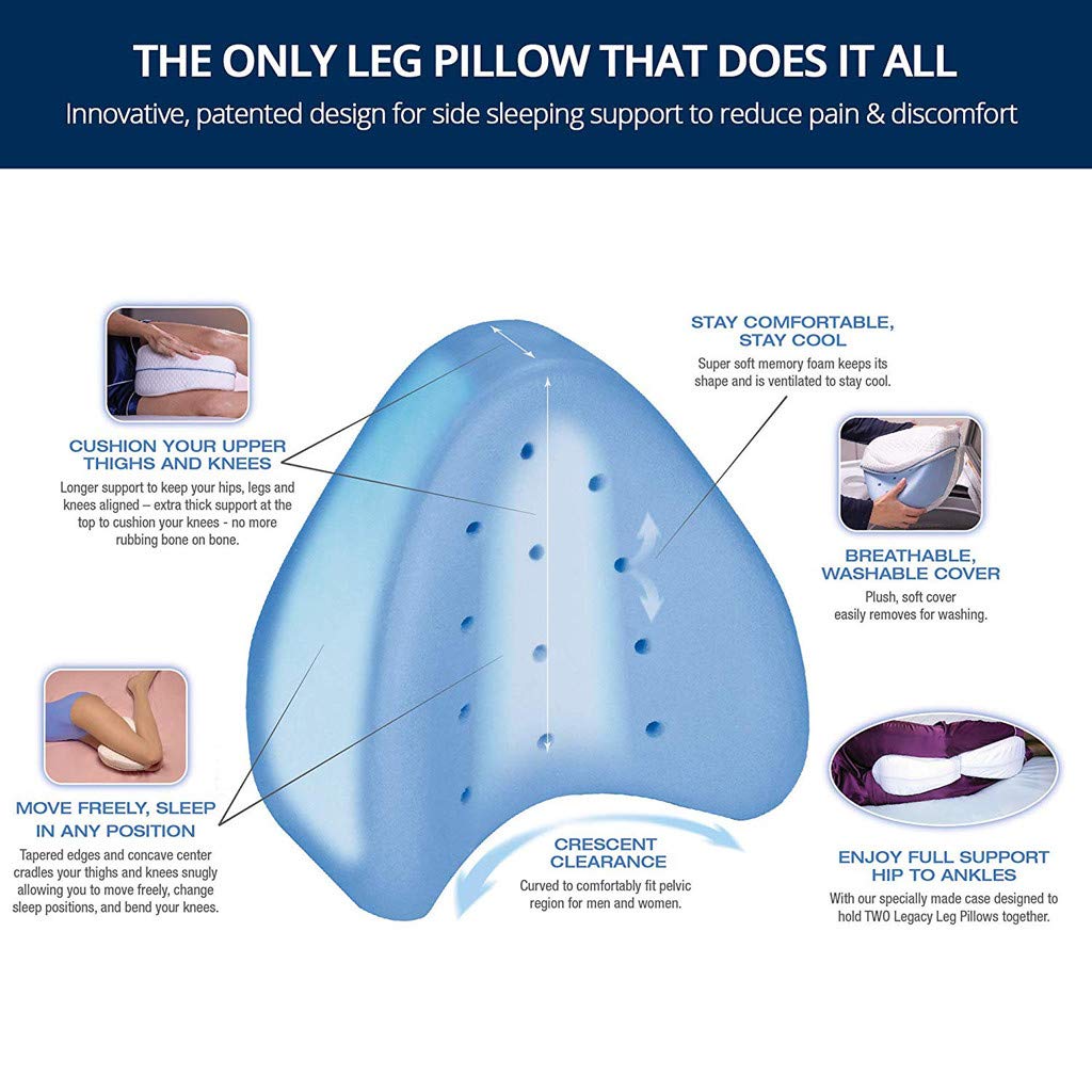 Dropship Memory Foam Slow Rebound Clip Padded Leg Pillow to Sell Online at  a Lower Price