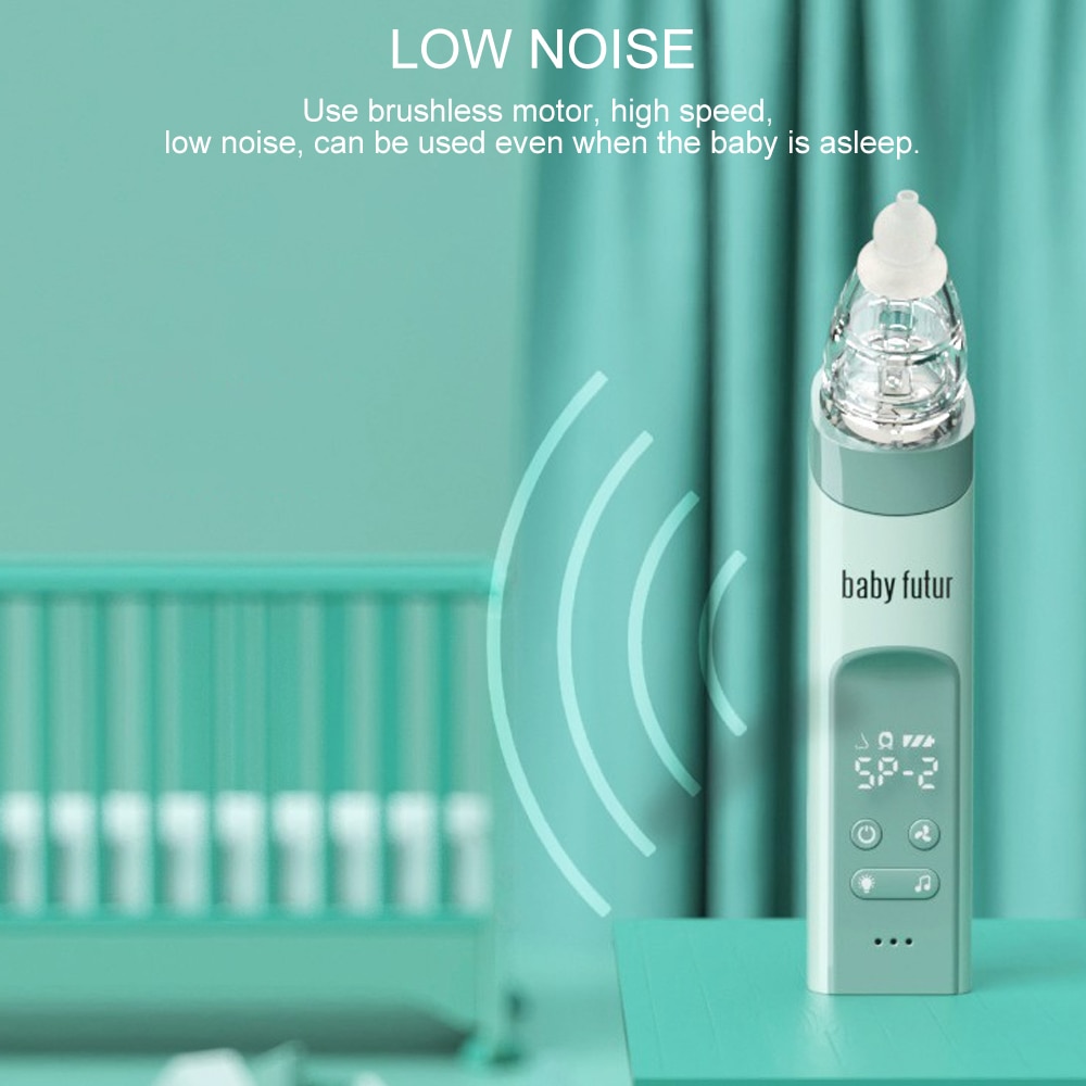 Nasal Aspirator for Baby, Electric Baby Nose Sucker, USB