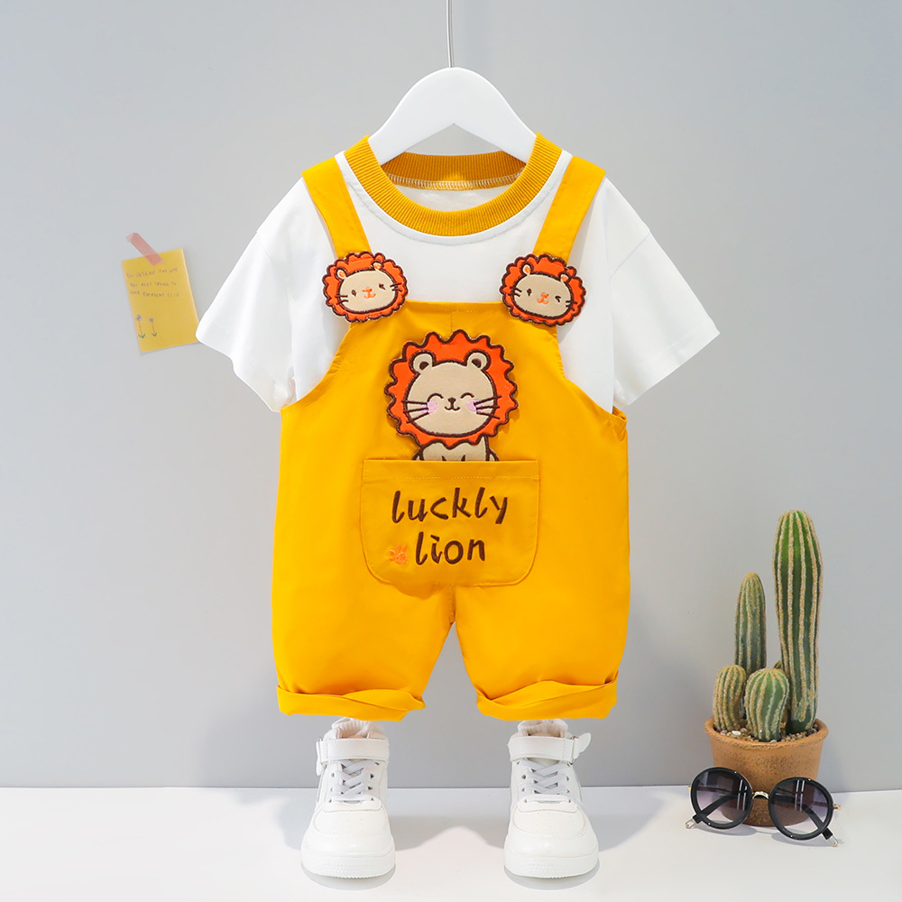 Cute Baby Overalls with Cartoon Animal Designs - MAMTASTIC