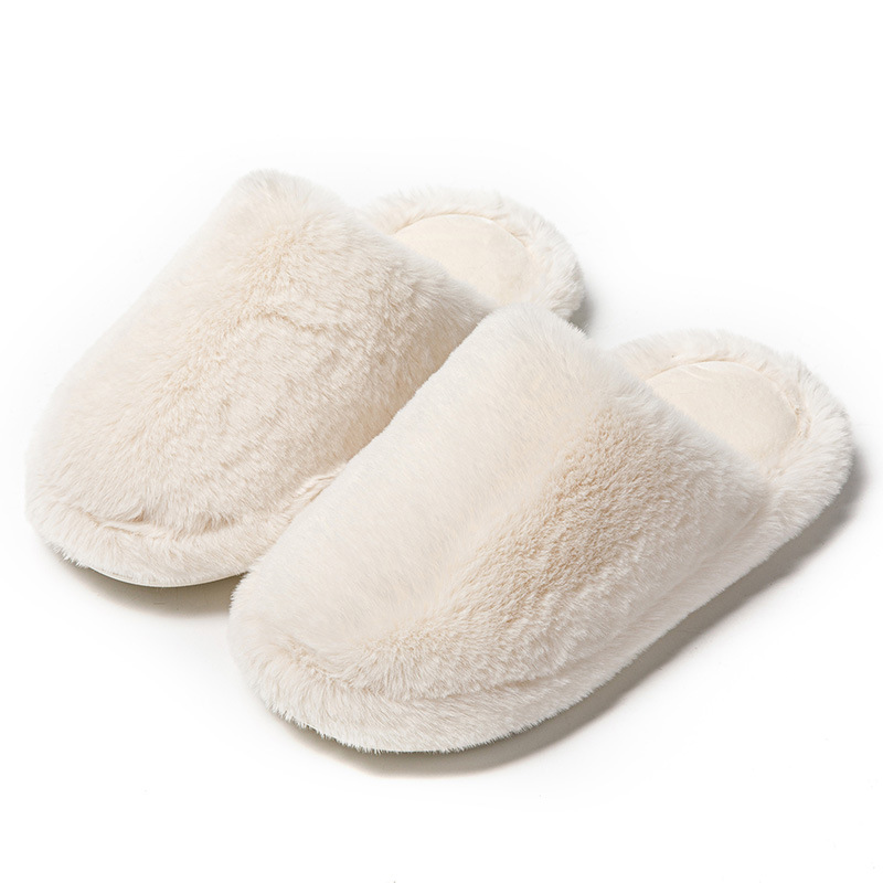 Cotton Candy Wholesale Faux Fur Slippers