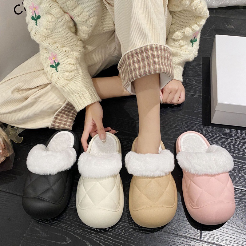 Washable discount cotton slippers