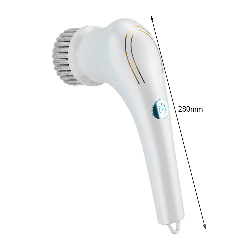 Dropship Electric Cleaning Brush Rechargeable Cleaner Handheld Bathtub 3  Brush Head Toilet Wash Brush Kitchen Bathroom Sink Cleaner Tool to Sell  Online at a Lower Price