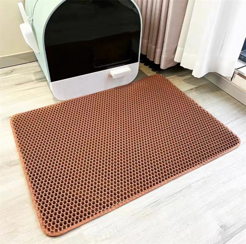 Flexible Large Pet No Odor Convenient Waterproof Under Bowl Scatter Control  Keep Cleaning Silicone Cat Litter Mat Soft Smooth - AliExpress