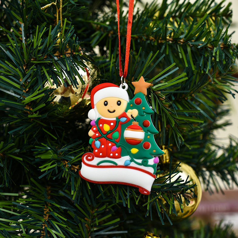 Snowflake Christmas Tree Decorations Three-dimensional