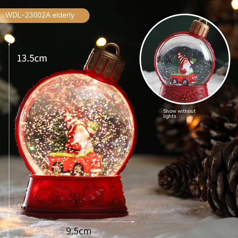 Christmas Decorations Mini Lantern Christmas Lanterns Decorative Christmas  Tree Home Decoration Lamp Simulated Small Lantern Flame Christmas