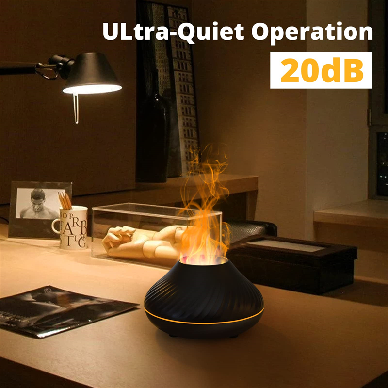 New Volcanic Flame Aroma Diffuser Essential Oil Lamp 130ml USB Portable Air  Humidifier With Color Night Light Mist Maker Fogger LED Light -  CJdropshipping