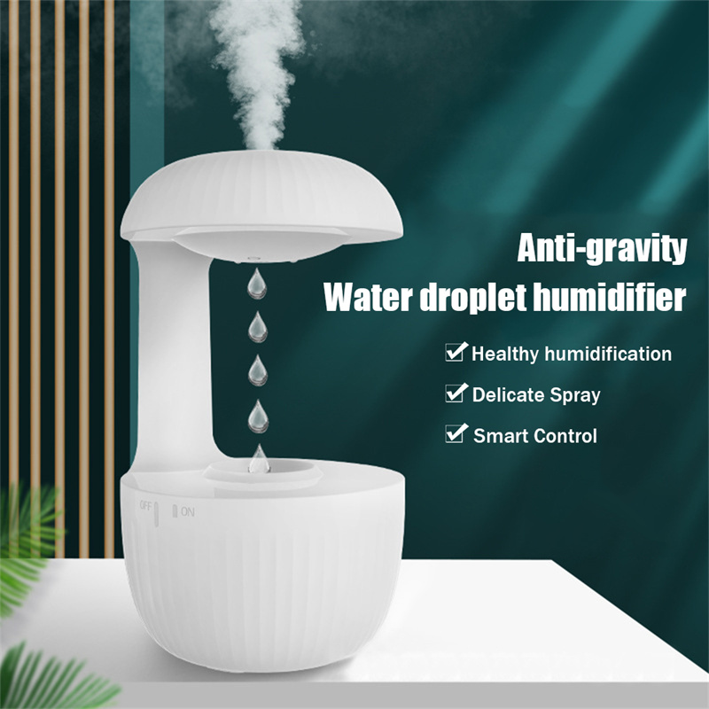 Dropship Anti-gravity Air Humidifier Water Drop Aromatherapy Humidifiers;  Anti-Gravity Humidifier With Clockwork Drip Diffuser; Levitating Drip to  Sell Online at a Lower Price