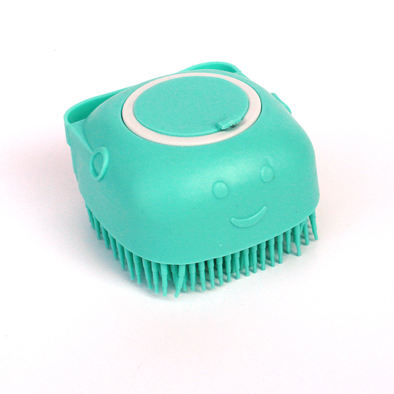 Pet Shower Brush Portable Soft Silicone Massager Cleaning Tools