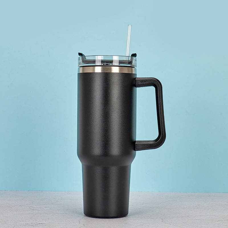 Dropship Mug Tumbler With Handle Insulated Tumbler With Lids Straw