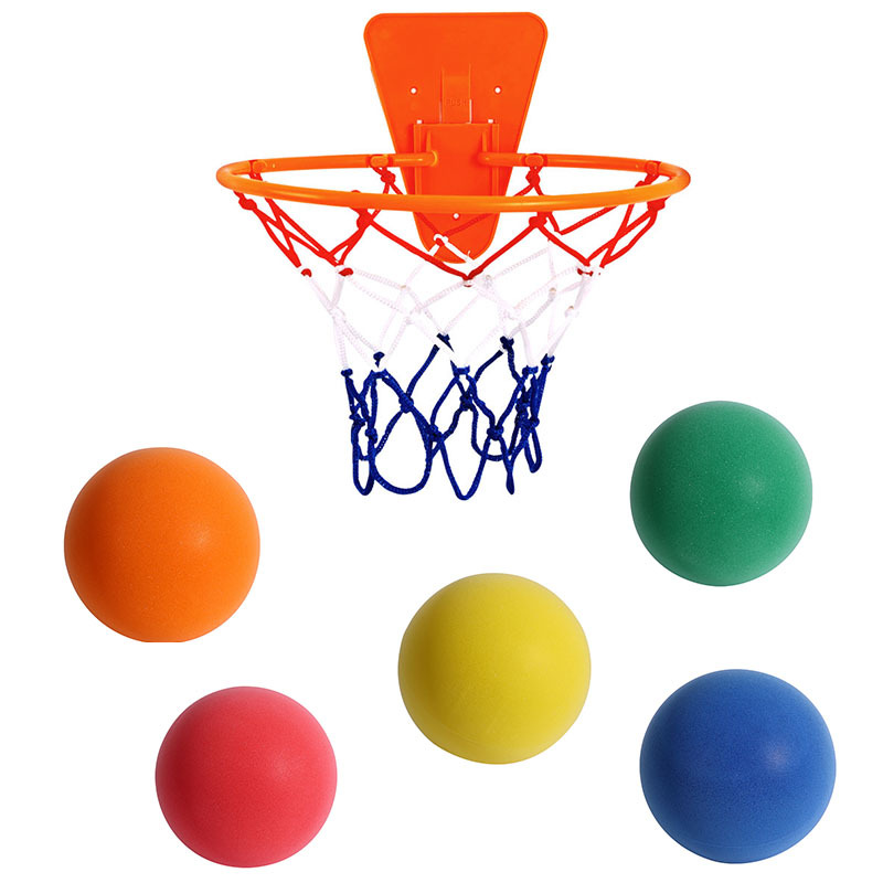 SILENT BASKETBALL, INDOOR Training Foam Ball Elastic Mute Bouncing