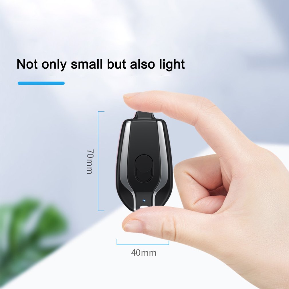 Buy CHAKAM Mini Power Emergency Pod Keychain Portable Charger for