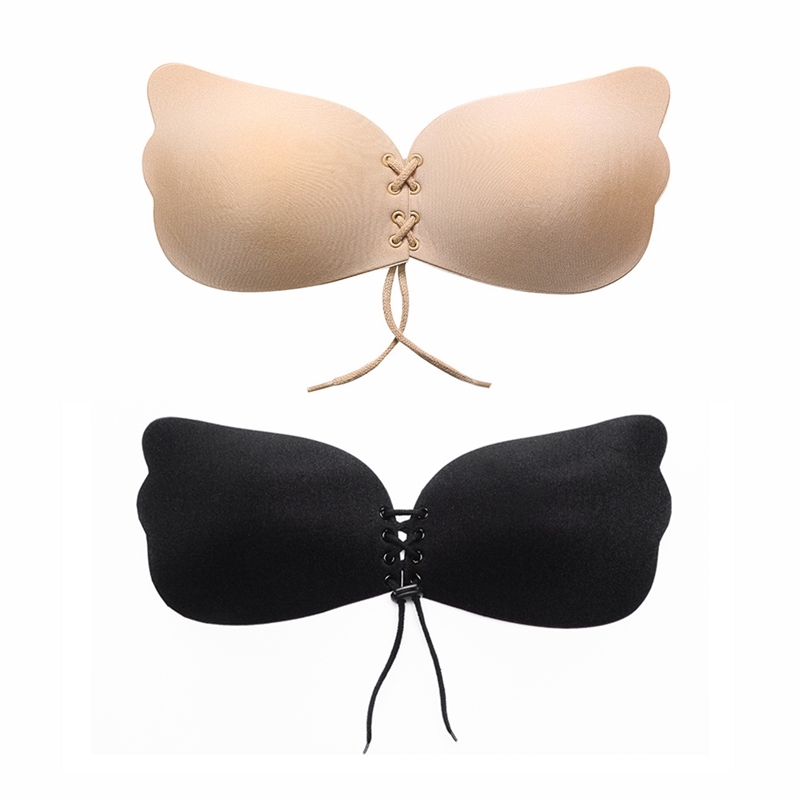 Dropshipping Adhesive Push Up Bra Thin Silicone Invisible Bra Nipple Cover  Stickers Underwear Seamless Wedding Party Bikini Strapless B From I_can,  $2.54