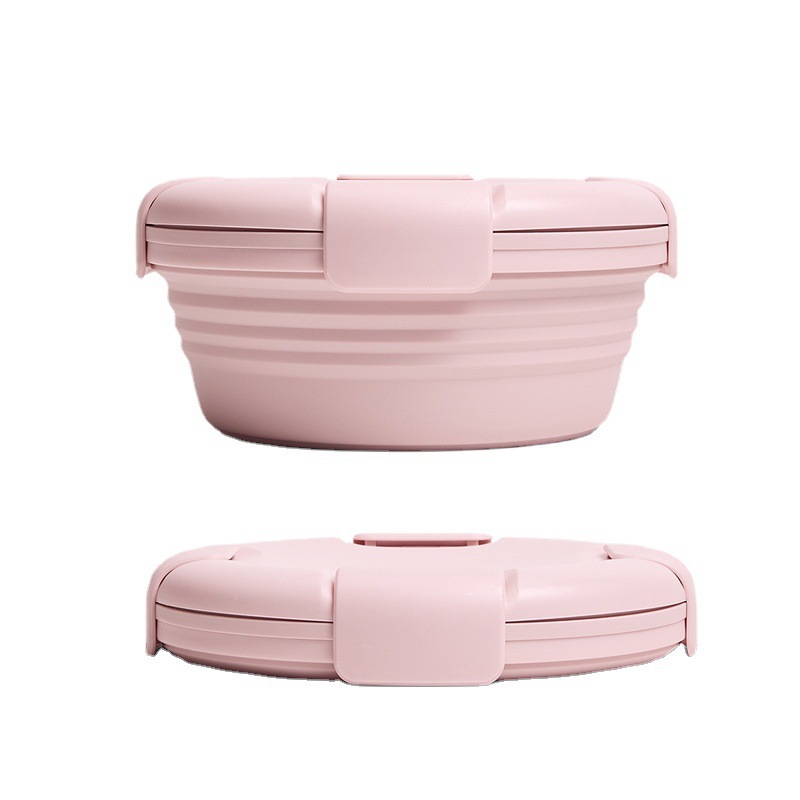 Outdoor Picnic Silicone Folding Lunch Box - CJdropshipping