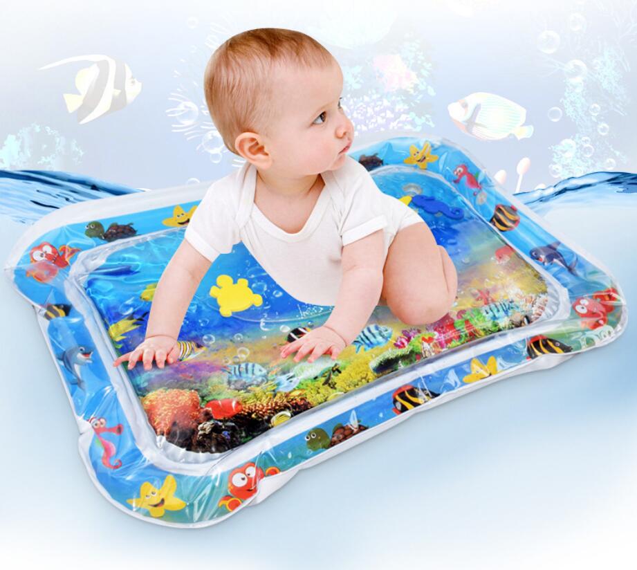 Inflatable water deals mat for babies