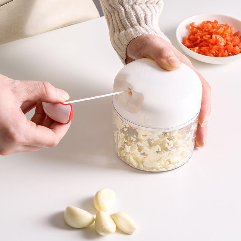 Manual Mini Garlic Puller Small Garlic Mincer Masher Household