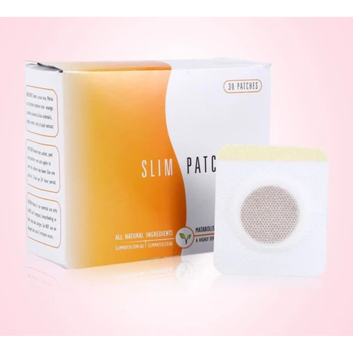 MLPO Perfect Detox Slimming Patch, Magnetic Patch Belly Button